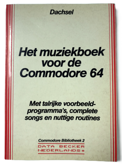 Data becker   Het muziekboek voor de Commodore 64   front